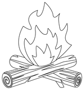 Hiking camping coloring pages free coloring pages