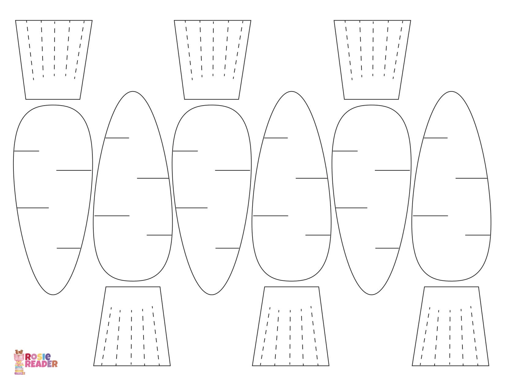 Carrot template printable