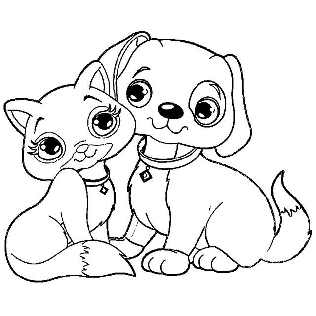 Exclusive image of puppy dog coloring pages