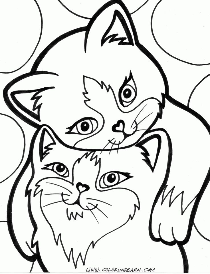 Cat color pages printable printable coloring pages the coloring barn printable coloring pages kittens coloring cat coloring page cat coloring book