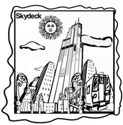 Skydeck chicago childrens activities skydeck chicago coloring