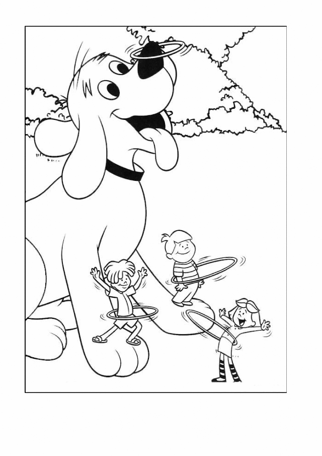 Clifford coloring pages