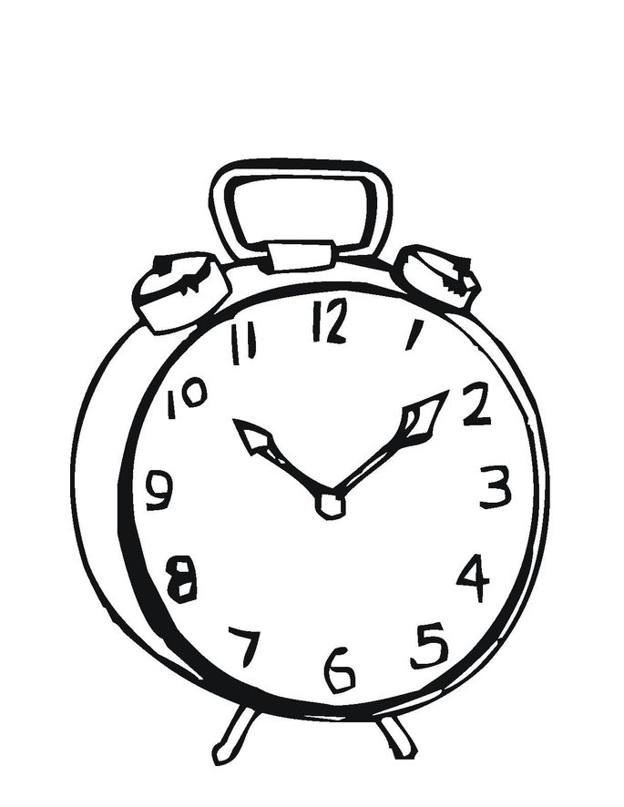 Free printable clock coloring pages for kids clock alarm clock coloring pages for kids