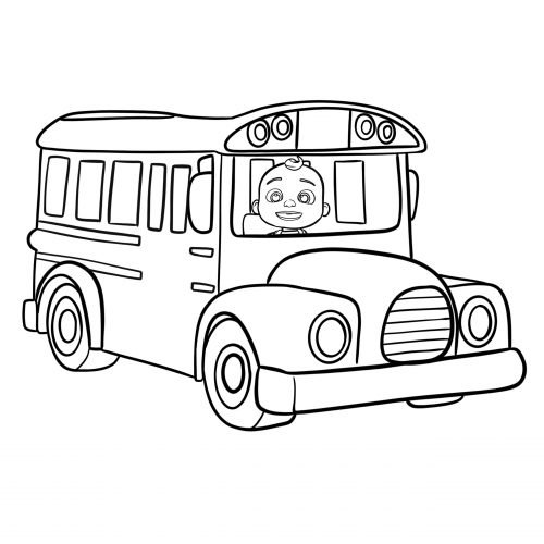 Cocomelon coloring pages