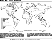 Biome map worksheet ask a biologist