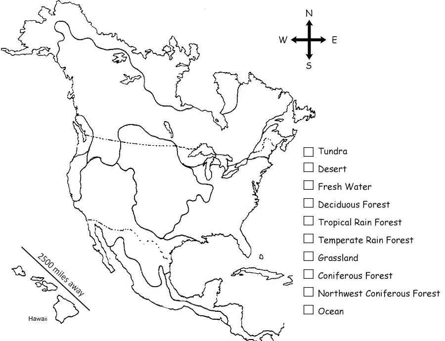 Biome map