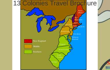Colonies travel brochure by ashton larson