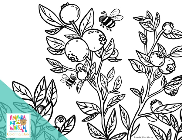 May coloring pageâ amanda rose warren llc