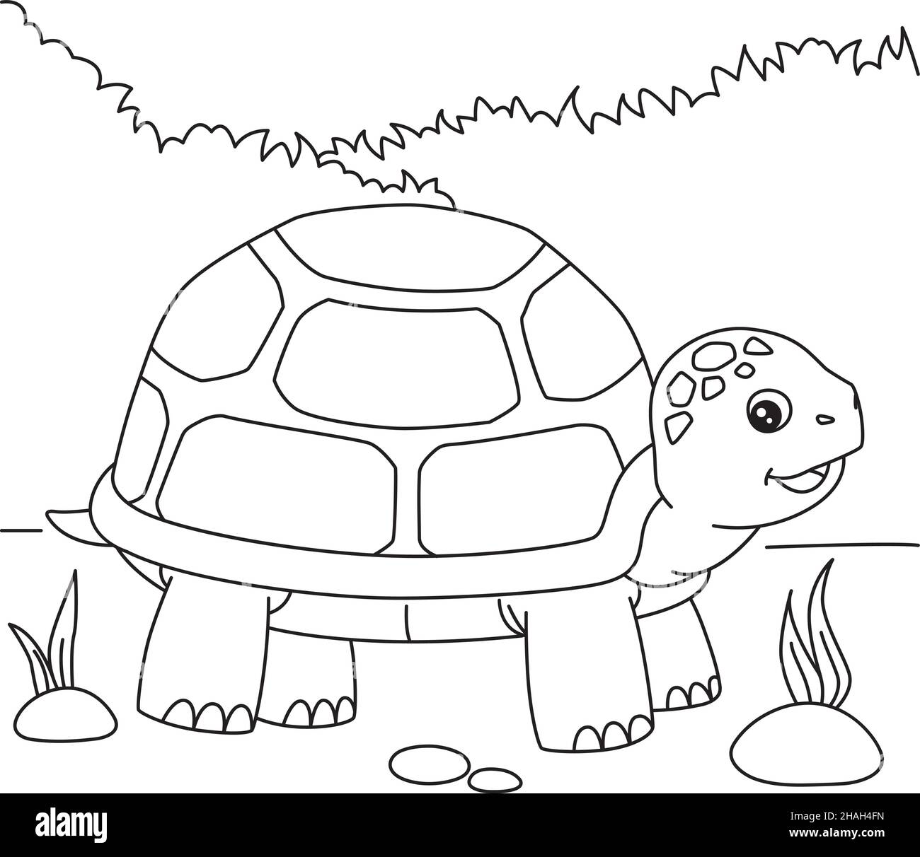Turtle character black and white stock photos images