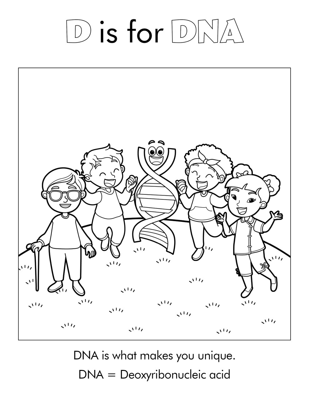 D is for dna