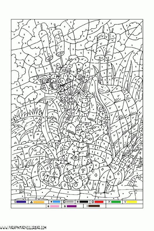 Image result for pintar por numeros pintar por nãºmero libro de colores imãgenes para colorear para adultos