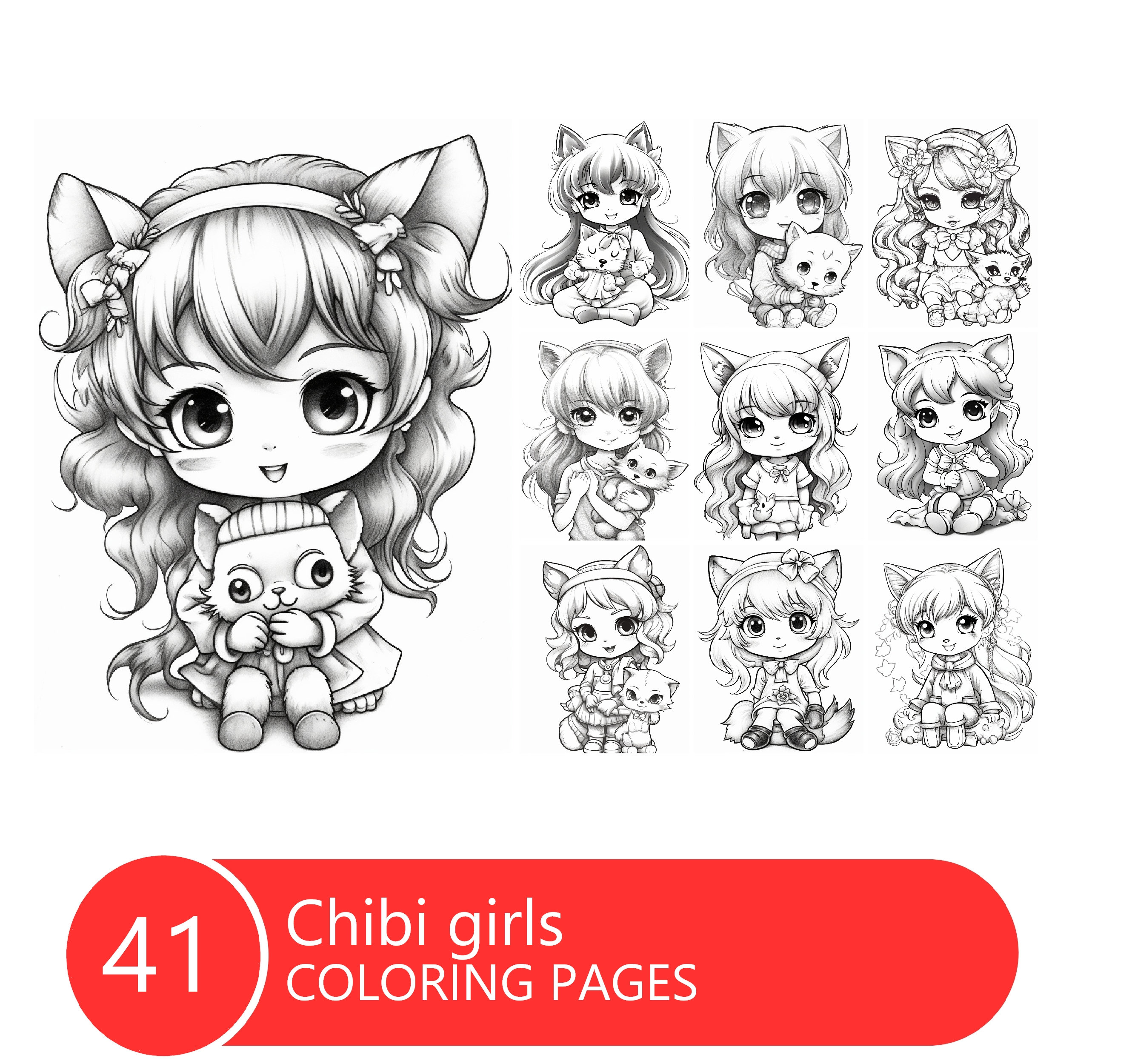 Manga coloring book