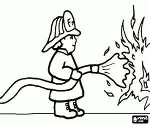 Fire hose coloring page firetruck coloring page coloring pages truck coloring pages