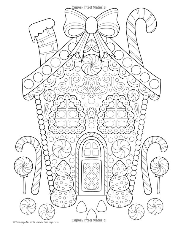 Christmas coloring book coloring is fun design originals fun playful holiday art activities from thaneeya mcardle on high