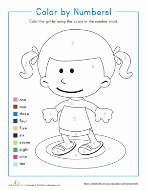 Number coloring