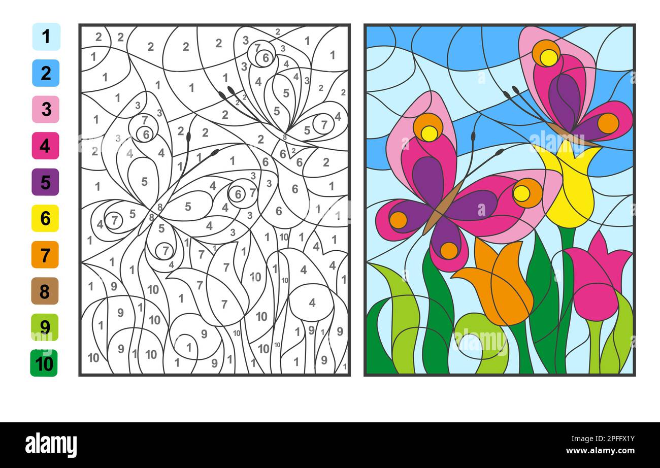 Coloring book for toddlers hi