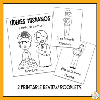 Hispanic heritage month spanish posters and coloring pages bundle
