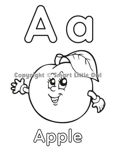 First colouring book for