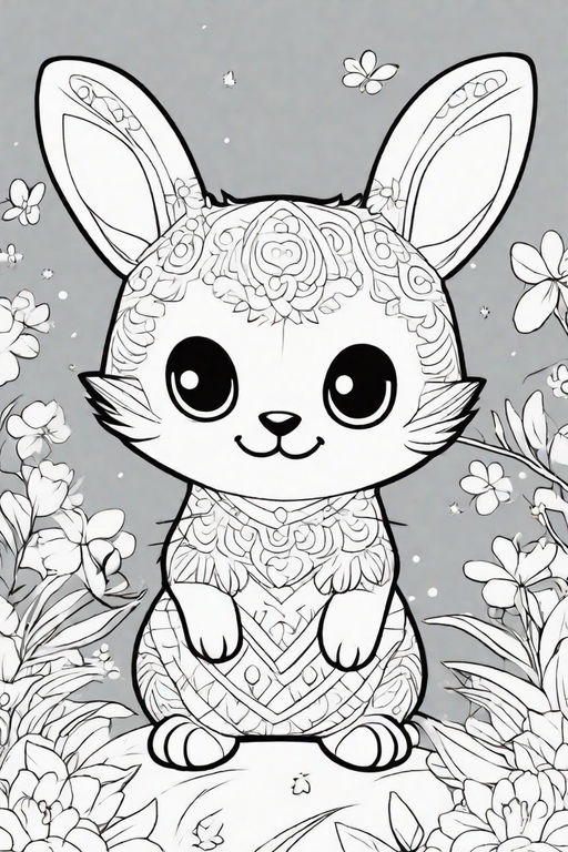 Colouring book page