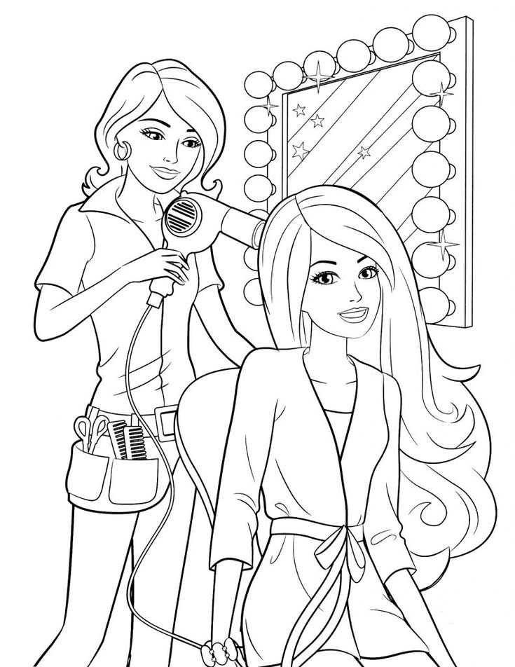 Coloring pages for girls
