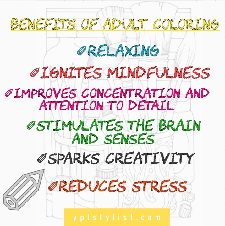 Benefits of coloring for adults fitness galore