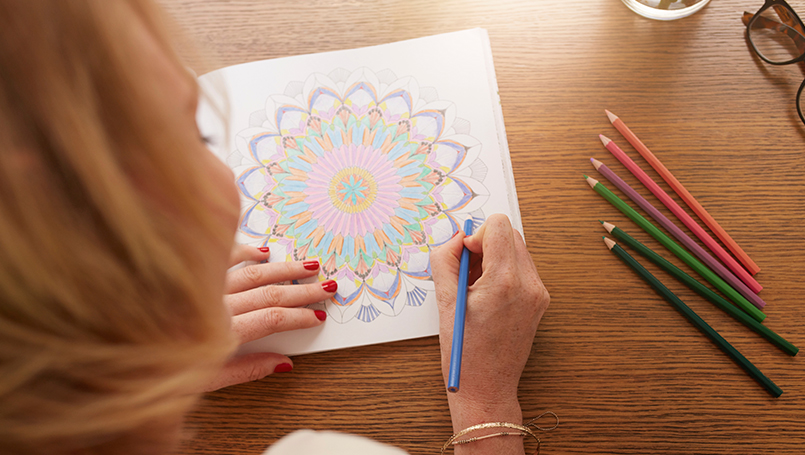 Health benefits of coloring for adults health