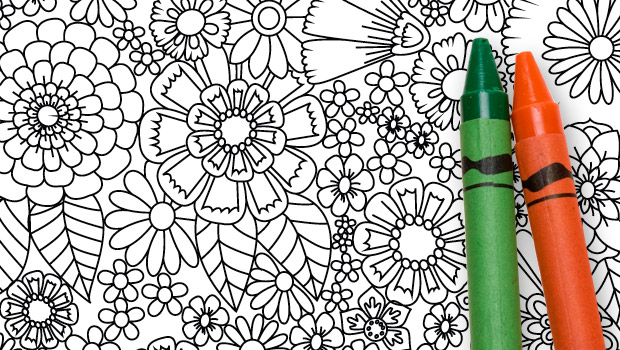Adult colouring