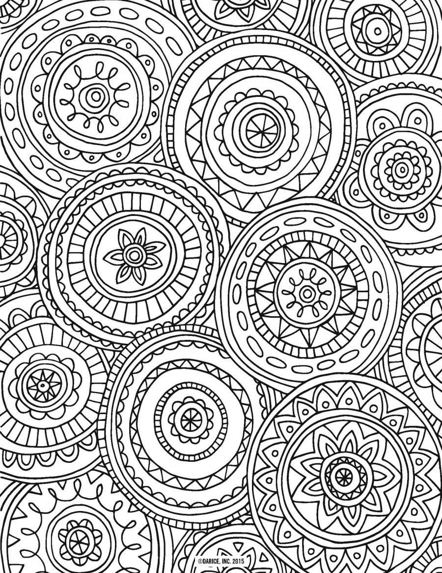 Free adult colouring pages