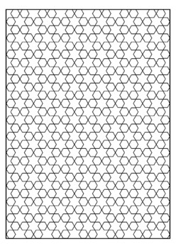 Full page geometric coloring pages for adults