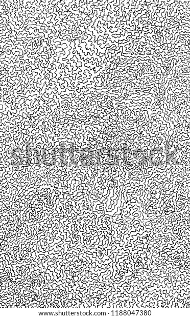 Difficult uncolored adult coloring book page stock vector royalty free