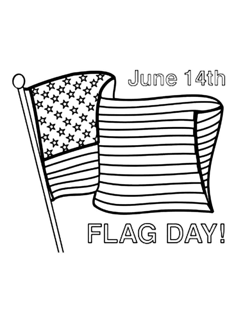 June coloring pages