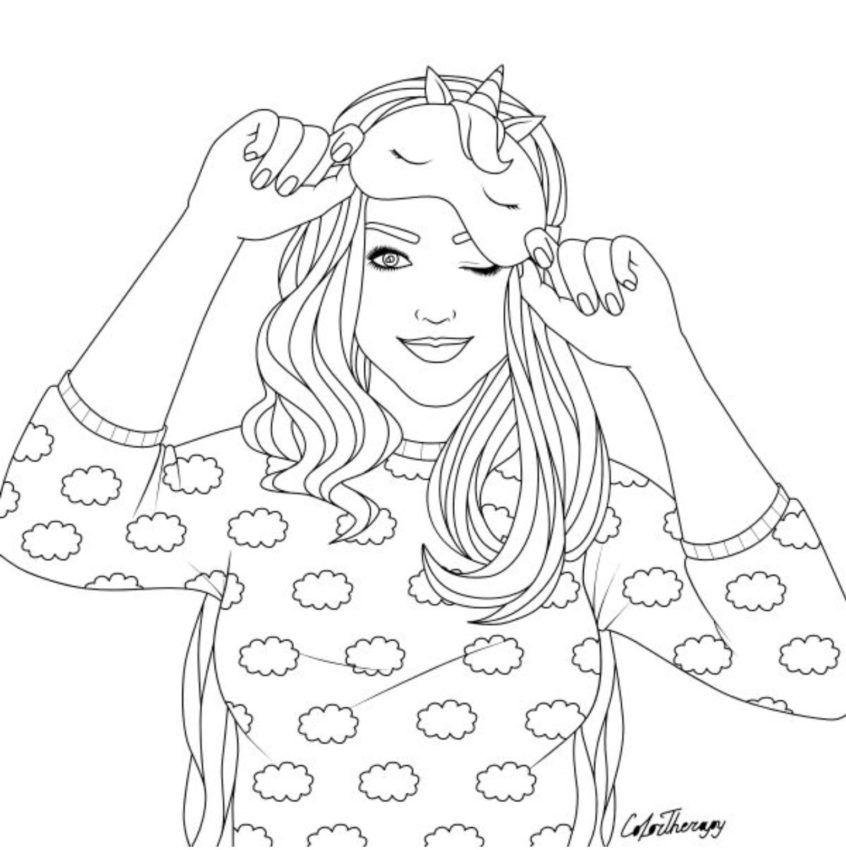Printable coloring pages for girls ideas