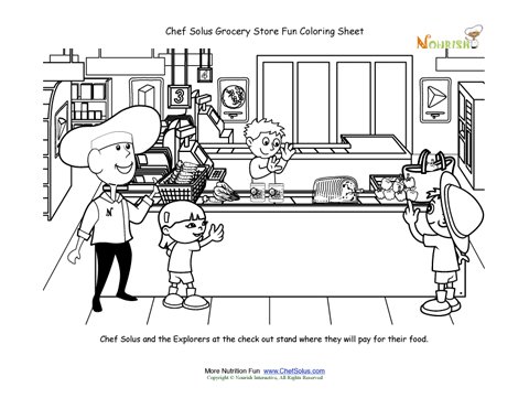 Grocery store fun