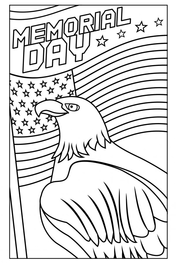 Memorial day coloring pages printable for free download