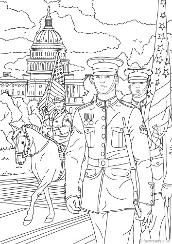 Memorial day â favoreads coloring club