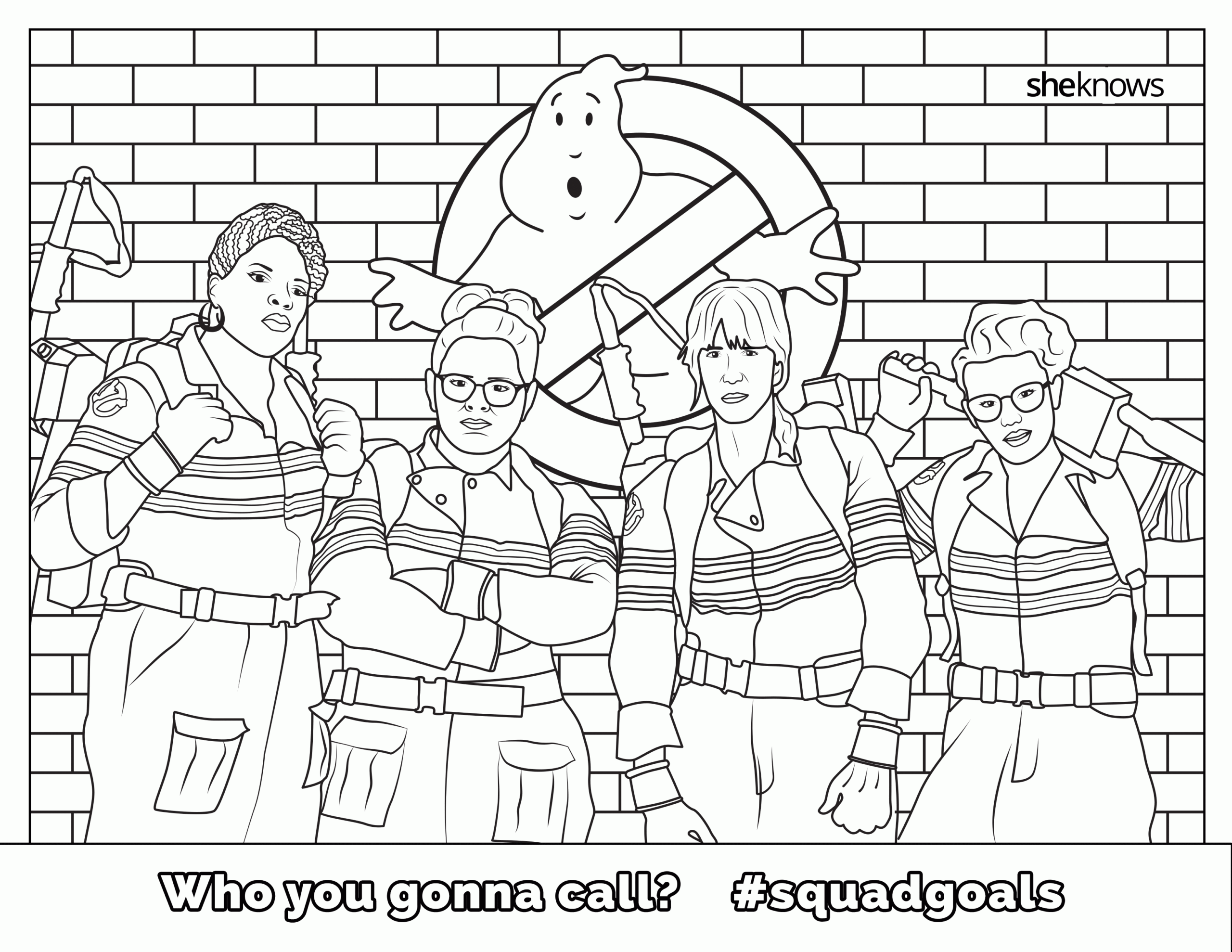 Ghostbusters coloring pages printable for free download