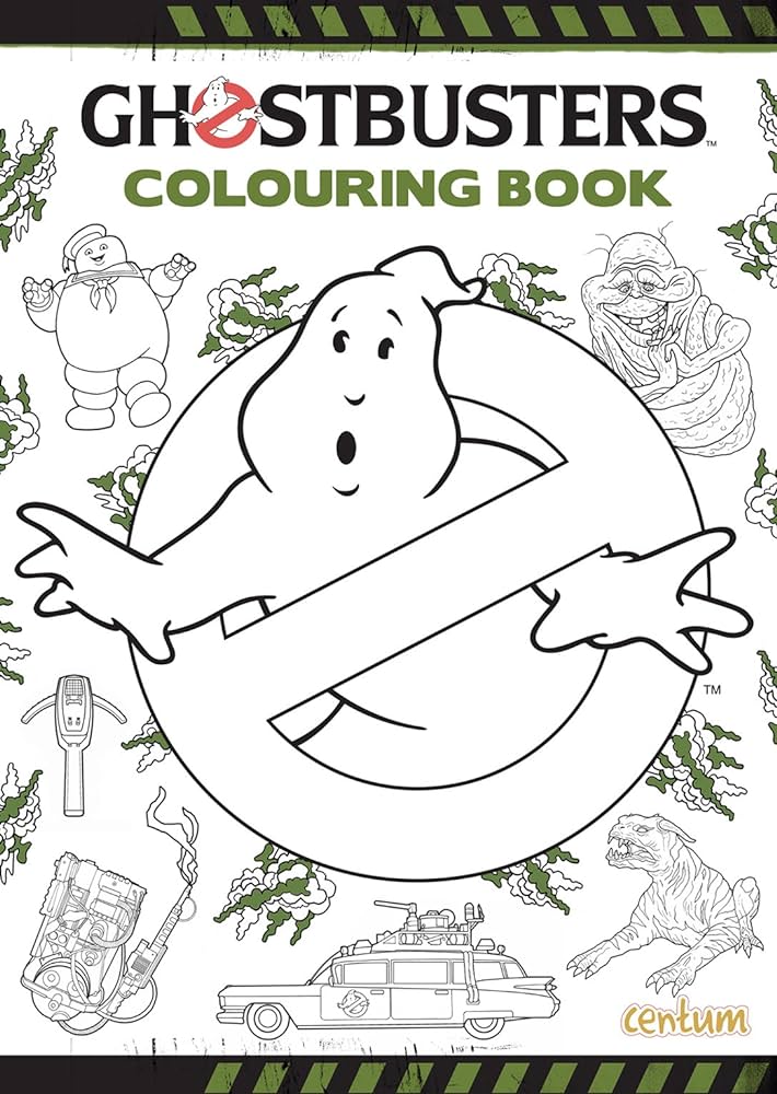 Ghostbusters colouring book centum books books