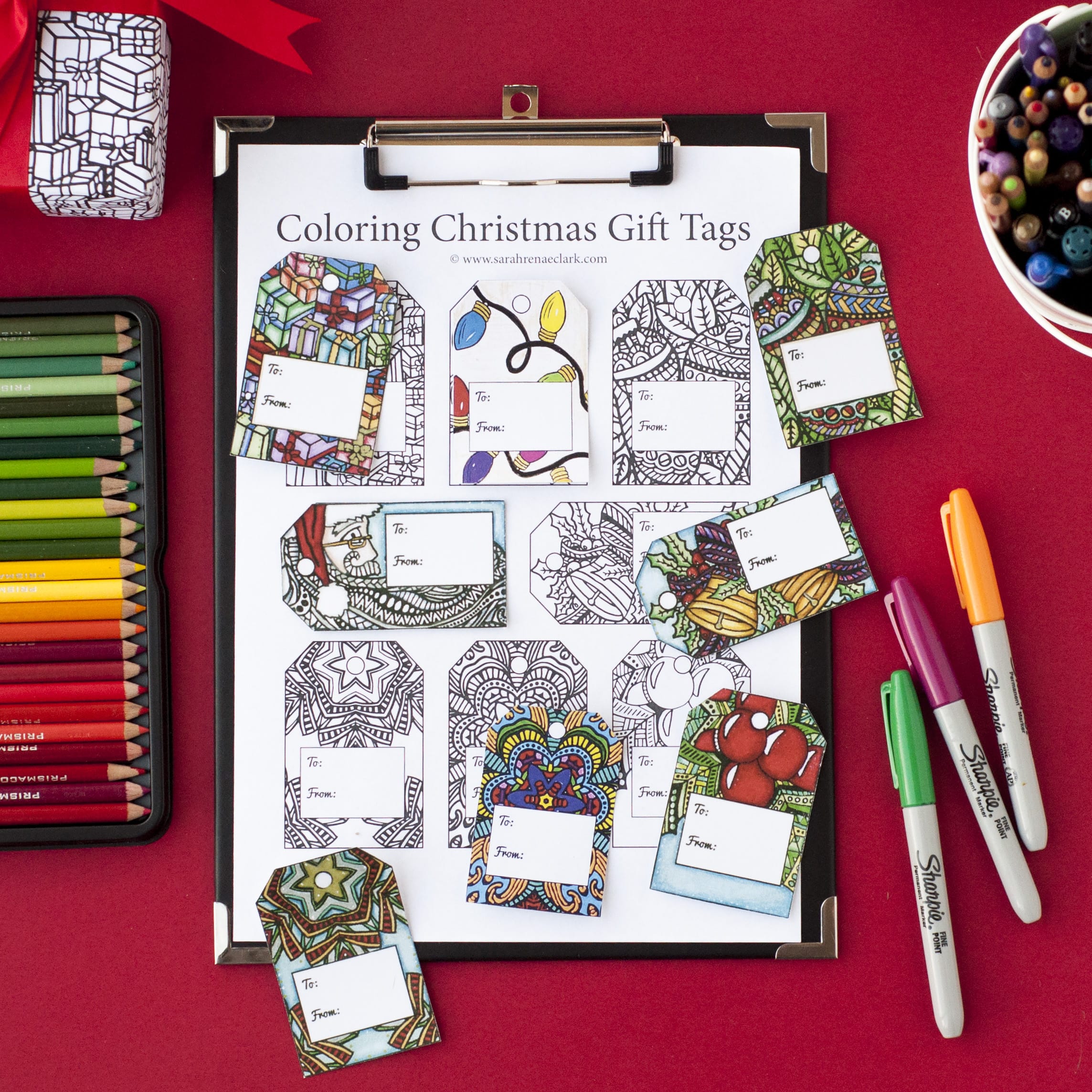 Printable christmas gift tags