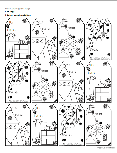 Free christmas printables diy ideas from snapfish hp christmas gift tags handmade christmas gift tags diy free christmas printables