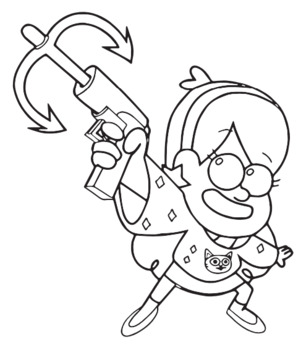 Gravity falls coloring book a coloring book for kids and adults