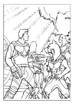 Discover the wonders of creativity with guardians of the galaxy coloring pages