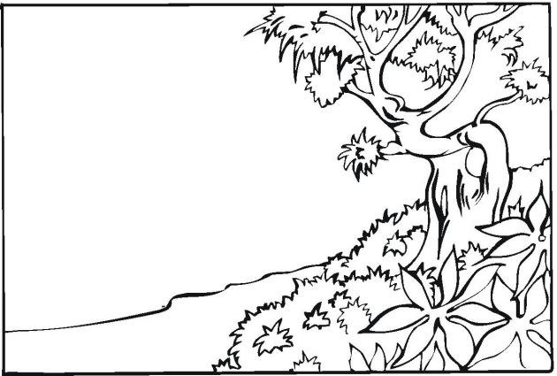 Free landscape coloring pages coloring pages color print images