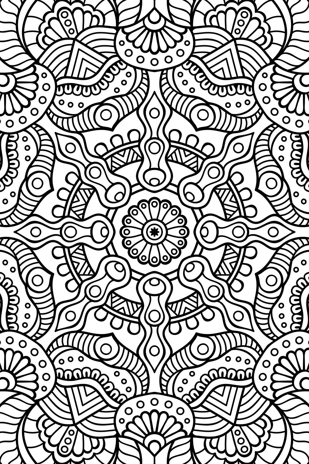 Ethnic mandala