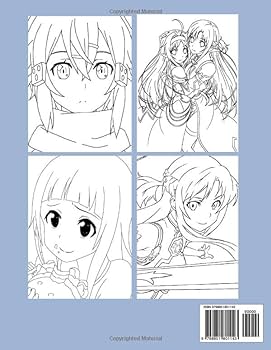 Pop manga girls coloring book japanese manga
