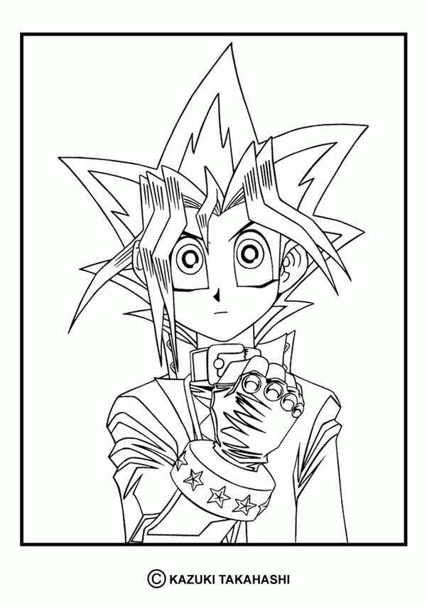 Manga coloring pages printable for free download