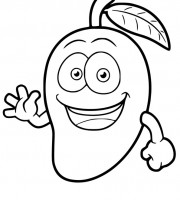 Top mangoes coloring pages for your little ones coloring pages
