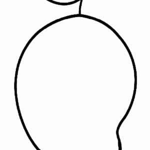 Mango coloring pages printable for free download