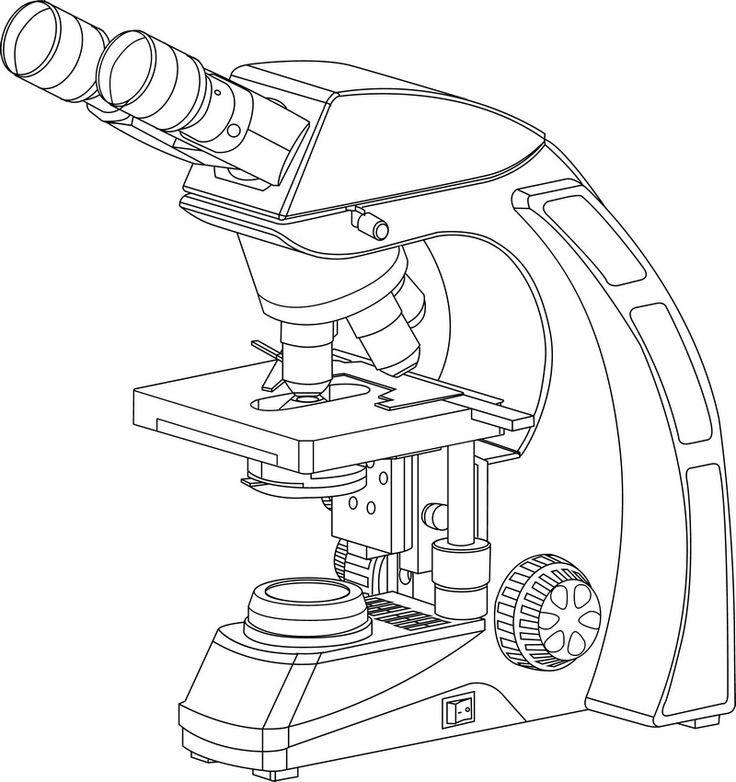 Best microscope drawing and coloring pages coloring pages drawings drawing sheet