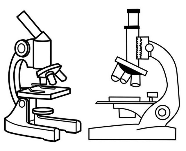 Best microscope drawing and coloring pages best microscope study materials microscope