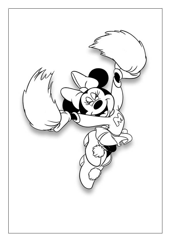 Minnie mouse coloring pages free printable coloring sheets for kids
